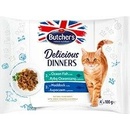 Butcher's Cat Delicious Dinners Ocean Fish Haddock 4 x 100 g