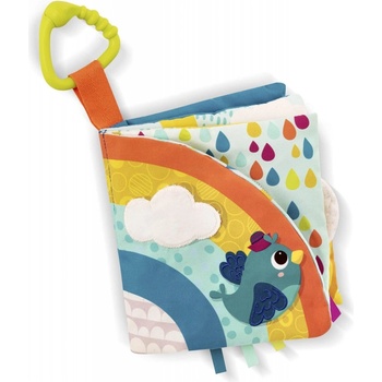 Battat Сензорна бебешка книжка Battat - Дъга (BTBX1947Z)