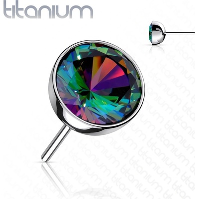Šperky4U kamínek k Push In piercing do nosu titan TIT1147VM-015 – Hledejceny.cz