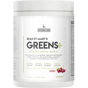 Image 1 of Supplement Needs Greens+ [330 грама] Череша