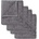 blomus Комплект от 4 хавлиени кърпи Blomus - Gio, 30 х 30 cm, графит (BLOMUS 69114)