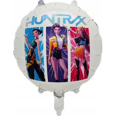 HeliumKing Fóliový balón KPOP HUNTR X biely 45 cm