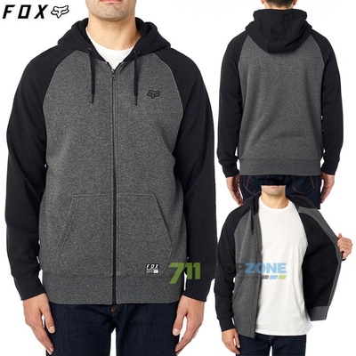 Fox Legacy Sherpa zip black/charcoal