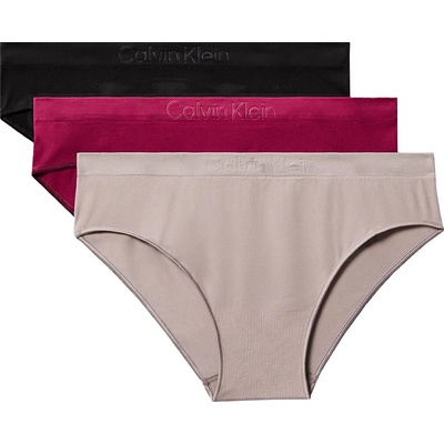CALVIN KLEIN nohavičky 3PACK Bonded flex seamless modern essence