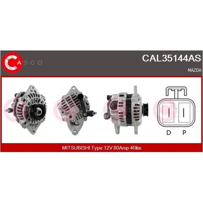 generátor CASCO CAL35144AS