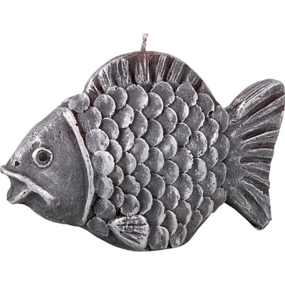 Ceramicus KAPR vánoční 15x11x5cm stříbrná