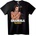 NOONEBRAND Тениска Емануела - уникална и несравнима - 4XL, Black