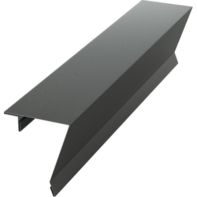Bilka Retro Panel Polovičný hrebenáč 2000 x 370 mm 0.45 mm grafit