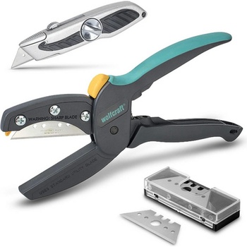 wolfcraft Комплект многофункционална ножица и макетен нож Wolfcraft MegaCut S - остриета, 13 mm (4325000)