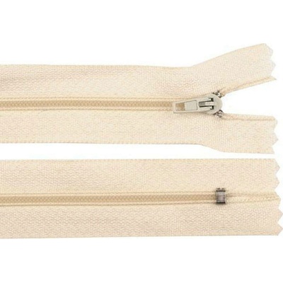 Stoklasa Spirálový zip No 3 délka 40 cm pinlock Balení: 1 ks, Varianta: 103 krémová nejsvět. 103 krémová nejsvět.