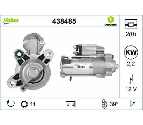 Startér VALEO 438485