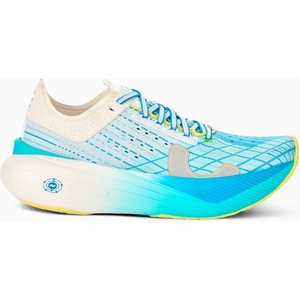 True Motion Дамски маратонки True Motion Women's U-TECH Solo 2 Running shoes - White / Oyster Mushroom / Malibu Blue - размер 9 (US) (123-2627-0216)