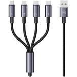 Usams USB Cable Usams 2x USB-A - 2x USB-C + Lightning + microUSB 1.2 m Multicolor
