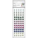 TITANUM Self-adhesive crystals mix 80pcs