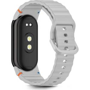 Tech-Protect Силиконова каишка Tech-Protect Silicone Sport за Xiaomi Smart Band 8 /9/10/NFC, сив (9113 90 00)