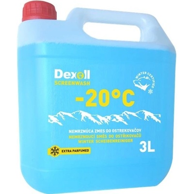 Dexoll Zimná kvapalina do ostrekovačov -20°C 3 l