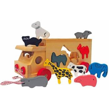 Image 1 of Woodyland Woody - Камион сортер с животни