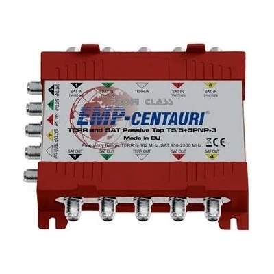 Pasívny odbočovač EMP-Centauri T5/5+5PNP-3 P.121-A