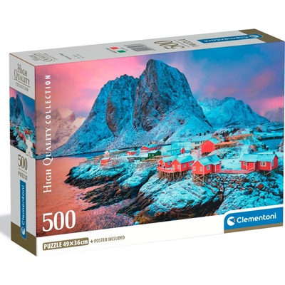 Clementoni Vesnice Hamnøy 500 dielov