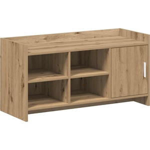 vidaXL Шкаф за обувки 100 x 39, 5 x 51 см Инженерна дървесина (8011362)