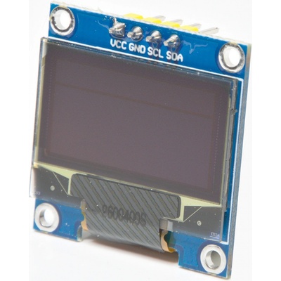 Modul OLED displeja 0,96", 128×64, I2C, 4-pinový