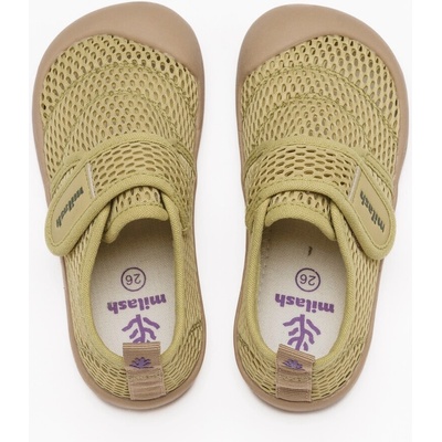 Milash sieťované barefoot tenisky FUN Shoes ALL ROAD Palm Green