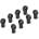 Xray racing Накрайници Xray COMPOSITE BALL JOINT 5.8 - GRAPHITE (8) XRA352470-G (XRA352470-G)