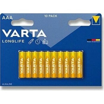 Varta Longlife AAA 10ks 4103101461
