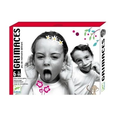 DJECO - Детски карти за игра Grimaces (DJ05169)