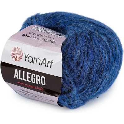 Pletací příze Allegro 50 g Varianta: 12 (709) modrá, Balení: 1 ks 61634/160050/286168