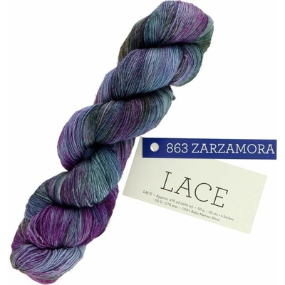 Malabrigo Lace 863 Zalzamora fialová