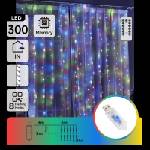 Aigostar - LED димируем коледен гирлянд 300xLED/8 функции USB 6x3m многоцветен + ДУ (AI3115)