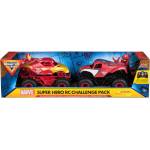 Spin Master Spider-Man и Iron Man комплект RC Монстър Трак 1: 24 (6072355)