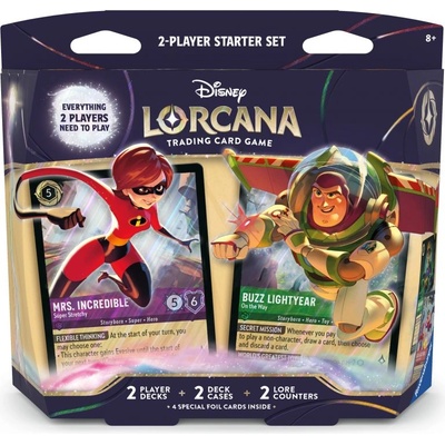 Ravensburger Disney Lorcana TCG: Wilds Unknown 2 Player Starter Set (11090018)