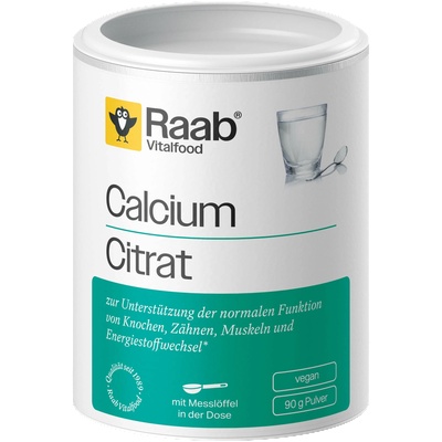 Raab Vitalfood Калциев цитрат на прах - 90 г