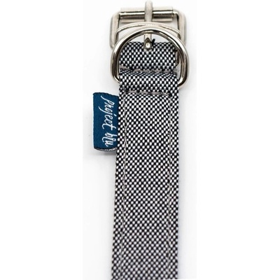 Project Blu Adriatic M - Модерен, регулируем нашийник за кучета от 100% рециклирани материали, 20мм/ 40 см