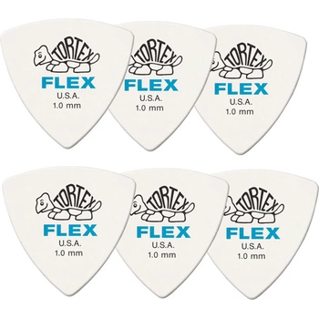 Image 1 of Dunlop 456P 1.0 Tortex Flex Triangle Перце за китара (456P100)