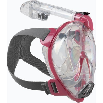 CRESSI Целолицева маска за гмуркане с шнорхел Cressi Baron pink XDT020040