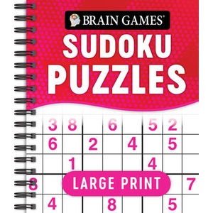 Brain Games - Large Print Sudoku Puzzles (ISBN: 9781639383337)