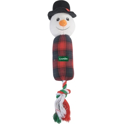 Camon plyš sněhulák pískací 36 cm