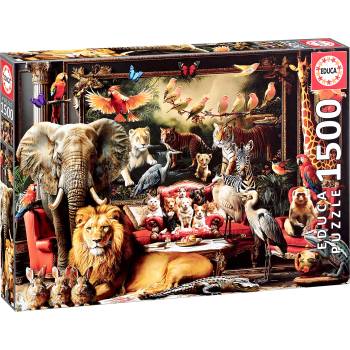 Educa Пъзел Educa от 1500 части - Имението на животните (EDU20245)