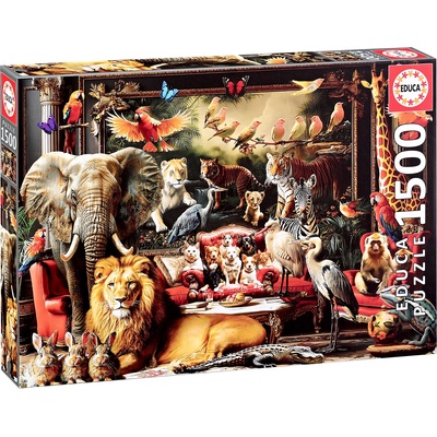 Educa Пъзел Educa от 1500 части - Имението на животните (EDU20245)