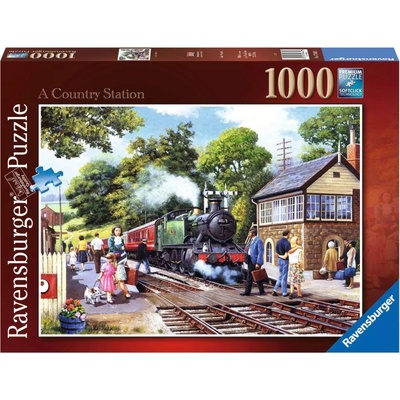 RAVENSBURGER Vlaková zastávka na venkově 1000 dílků