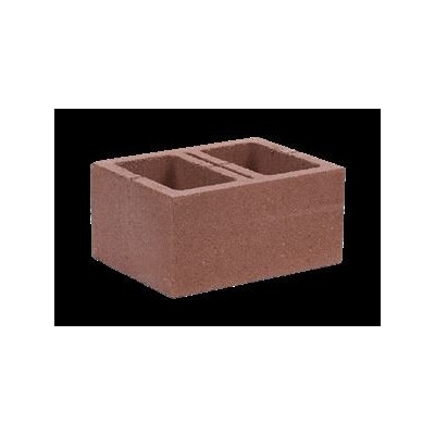 Betonová tvarovka hladká KB 1-30 A Červená