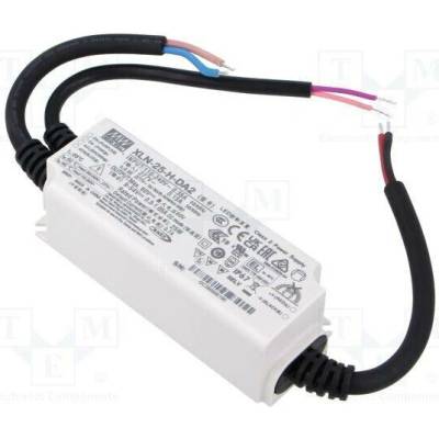 MEAN WELL XLN-25-H-DA2 Napájecí zdroj: spínaný; LED; DALI 2; 25W; 9÷54VDC; 300mA÷1,05A