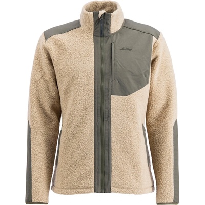 Lundhags Мъжко вълнено яке Lundhags Saruk Wool Pile Mid Full Zip Fleece jacket - Sand (005-4666-0211)