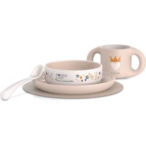 Suavinex Wonderland Toddler Feeding Set Pink сет за хранене 6 m+