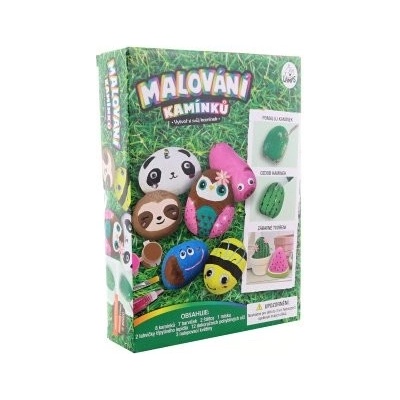 Malování kamínků zvířátka