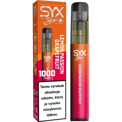 SYX Bar Lemon Passion Grapefruit 20 mg 1000 poťahov