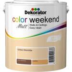 Dekorator ЛАТЕКС Color Weekend Matt Праскова 2.5л (11-90)